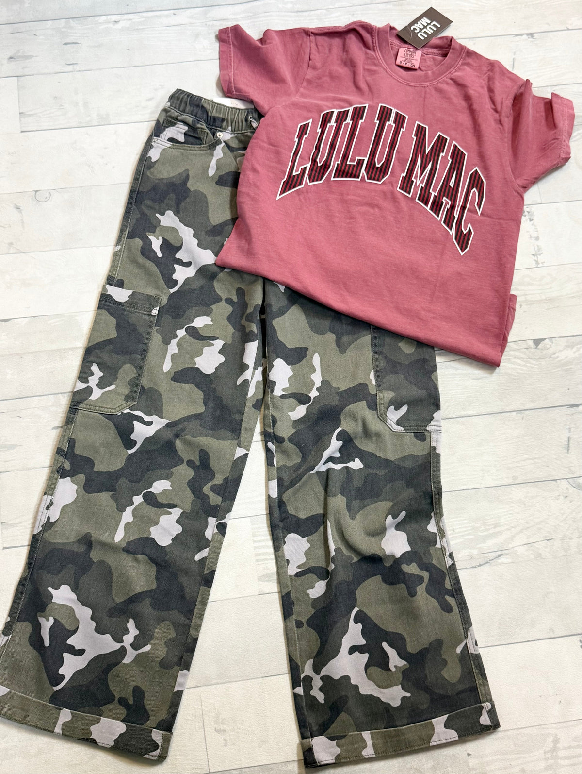 Mica High-Rise Joggers Ankle Camo