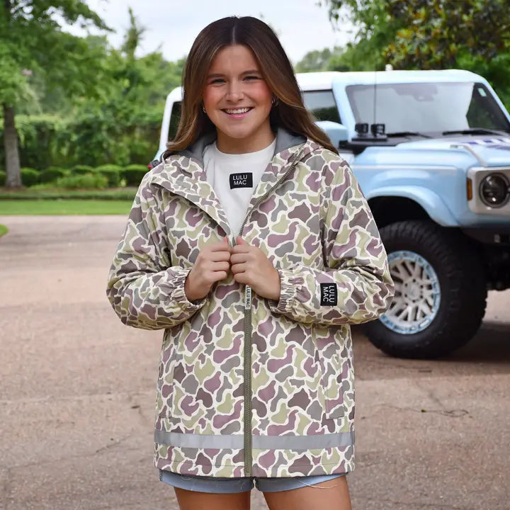 Lulu Mac Camo Rain Jacket