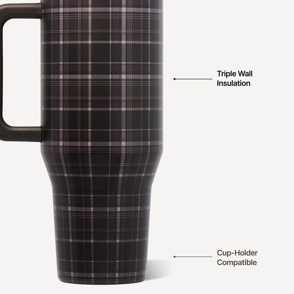 HydroJug Flannel 40 oz. Traveler Tumbler