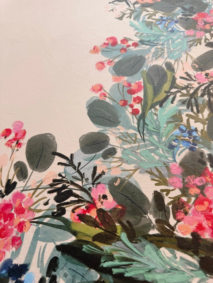 Britt Mills Winter Berry Leatherette Mahjong Mat