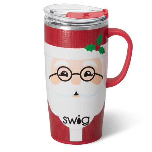 Mr. Claus travel mug Swig 22oz