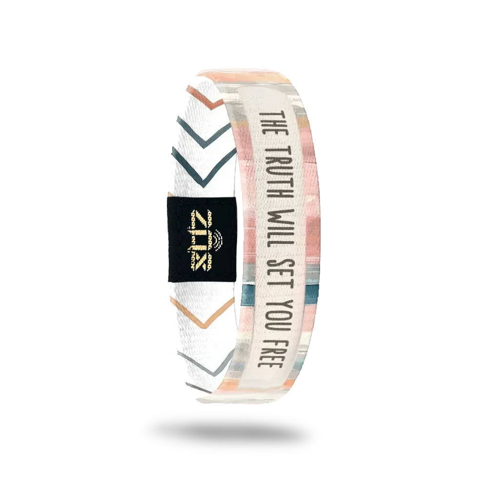 ZOX "The Truth Will Set You Free" Bible Verse Bracelet