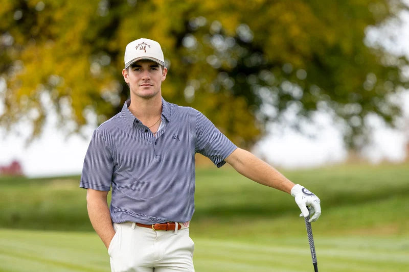 State Line Striped Buck Polo