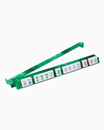 Agate green rack and pusher set