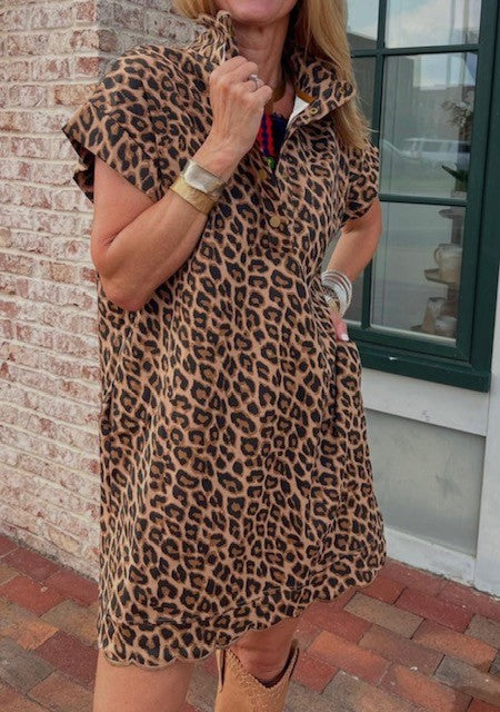 Spotted in Town Cheetah Dress