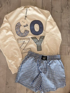 Le lis "COZY" Mock-neck sweatshirt
