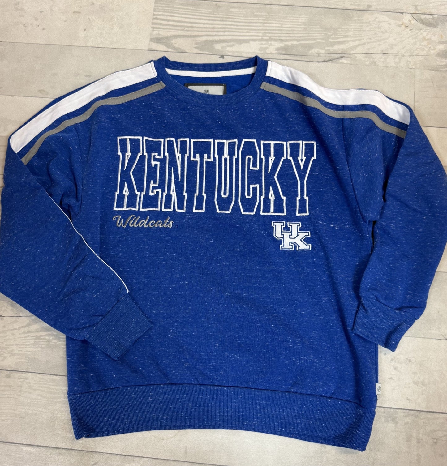 Ladies University of Kentucky Piper Speckled Crew Sweatshirt