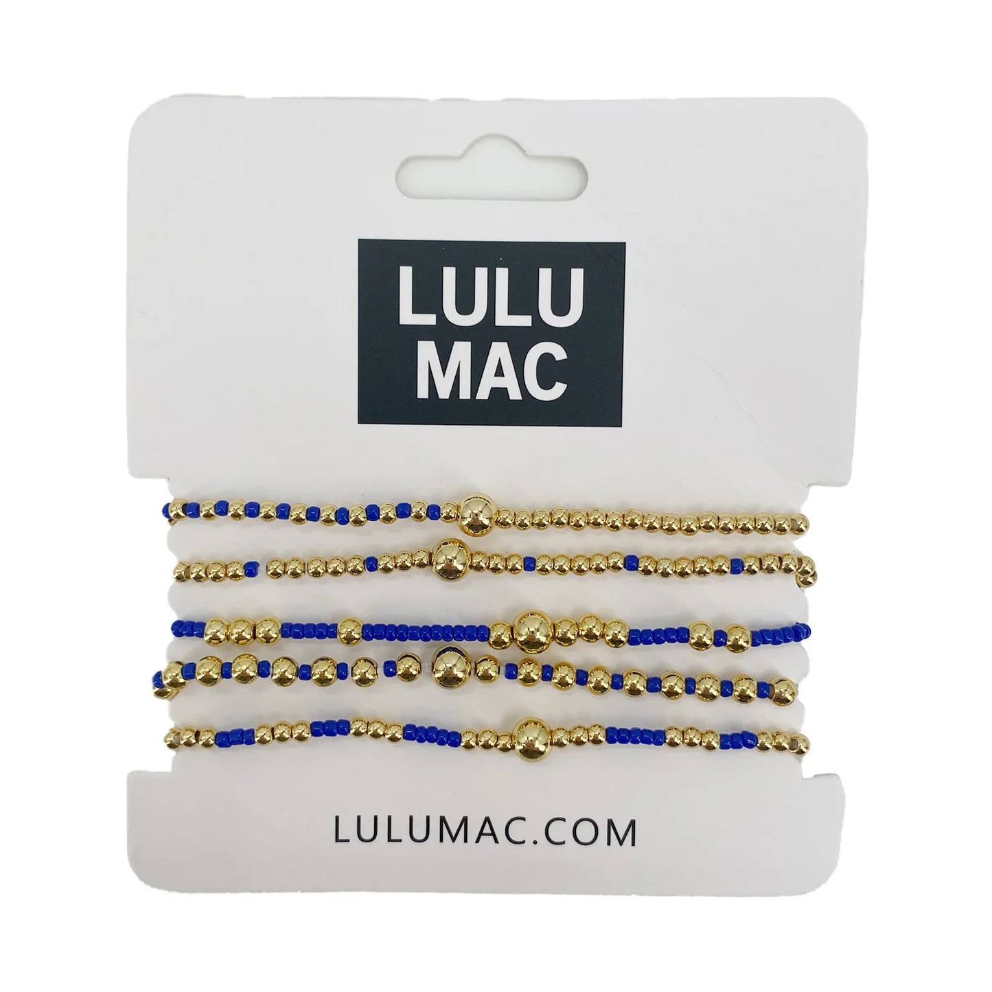 Lulu Mac royal blue bracelet