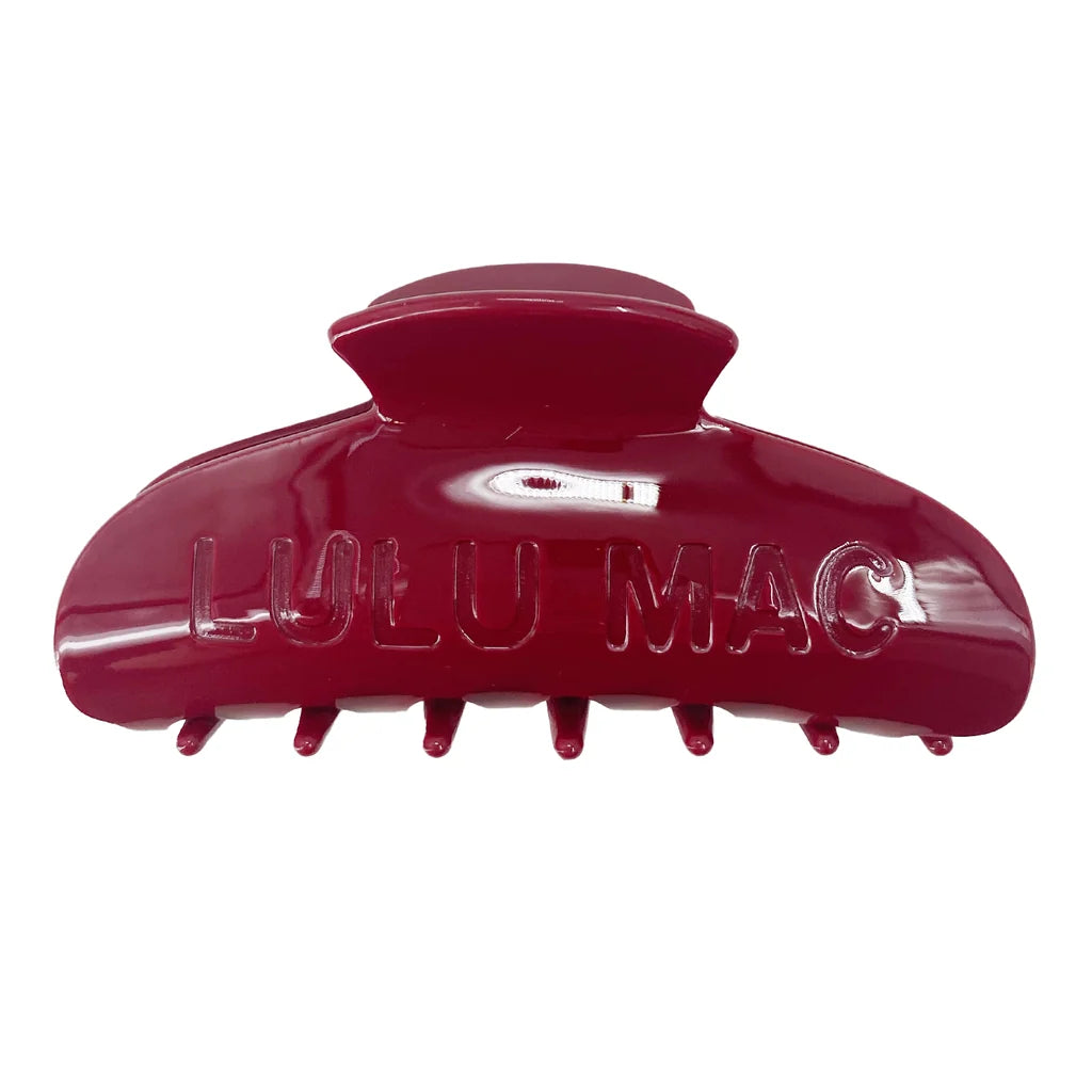 Lulu Mac Crimson Hair Clip