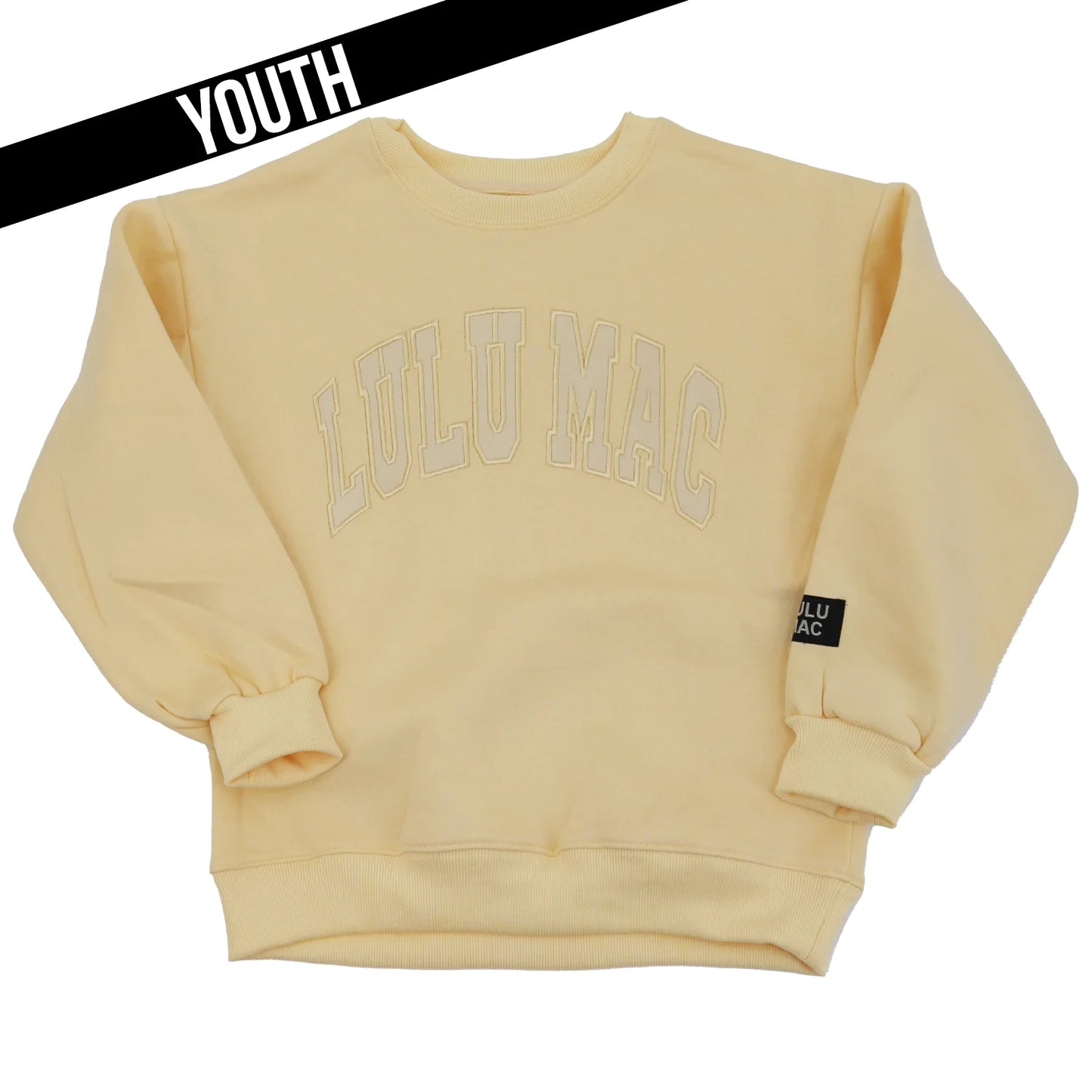 Lulu Mac youth butter sweatshirt