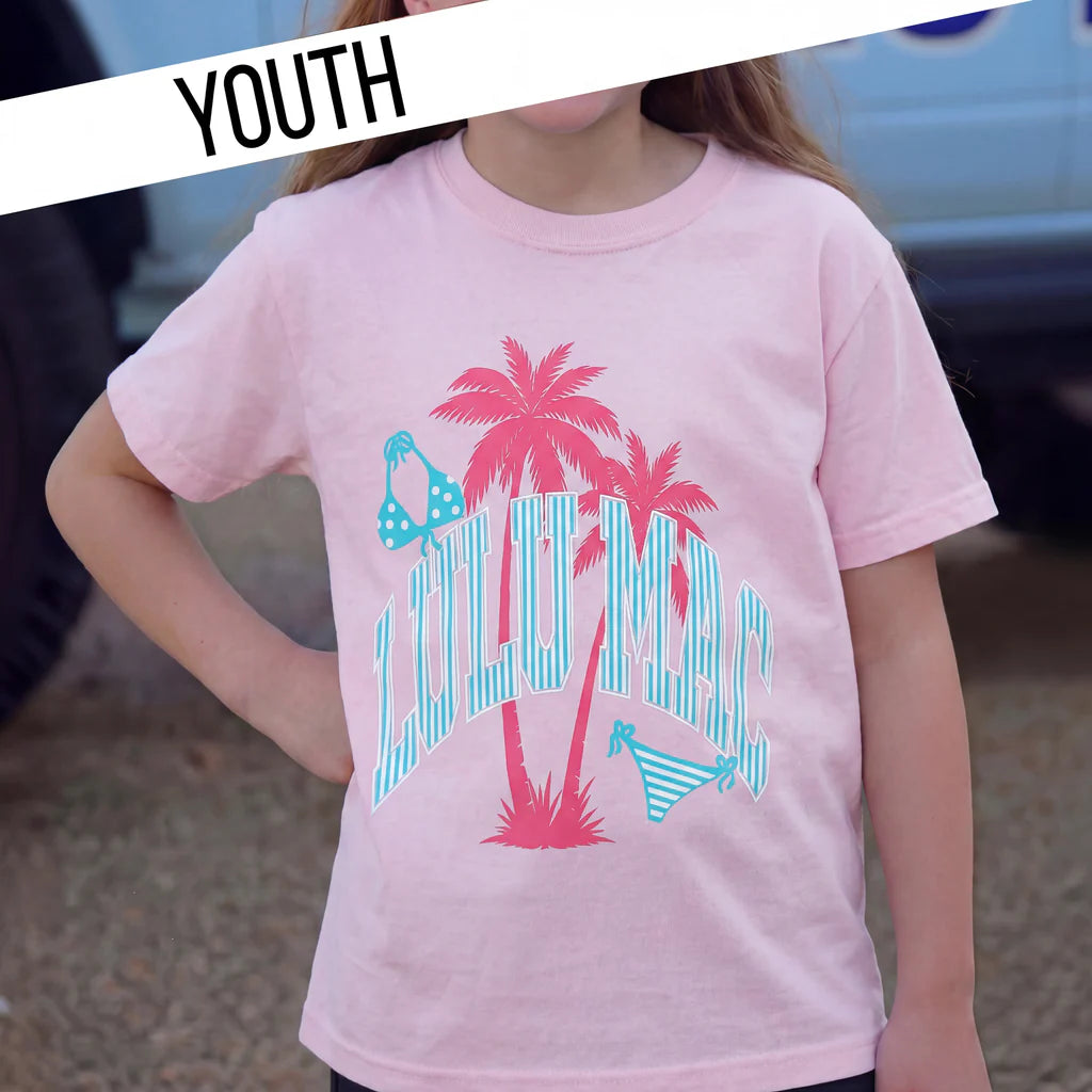 Lulu Mac youth blossom bikini t-shirt