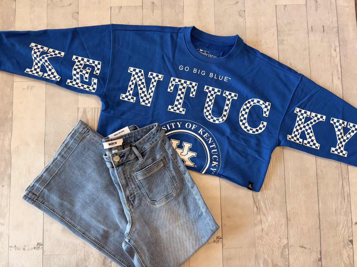 UK Phipps Split Crop sweatshirt