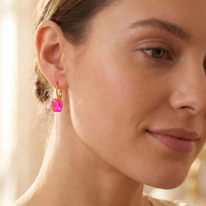Sorrelli Octavia Dangle Earrings Pink