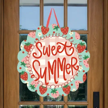 Sweet Summer Door Hanger
