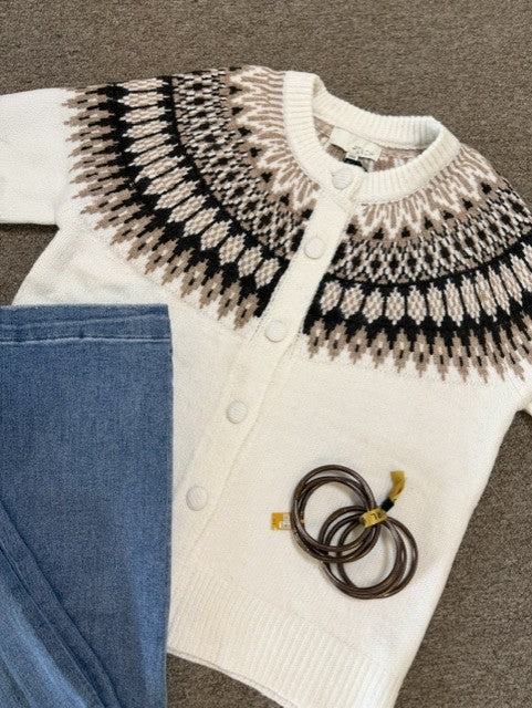 Pinch Nordic Short Sleeve Sweater