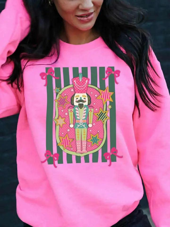 Pink Nutcracker Sweatshirt