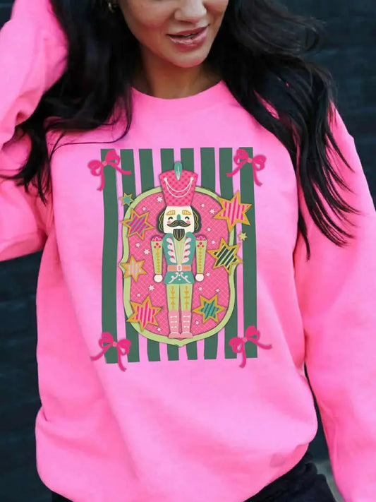 Pink Nutcracker Sweatshirt