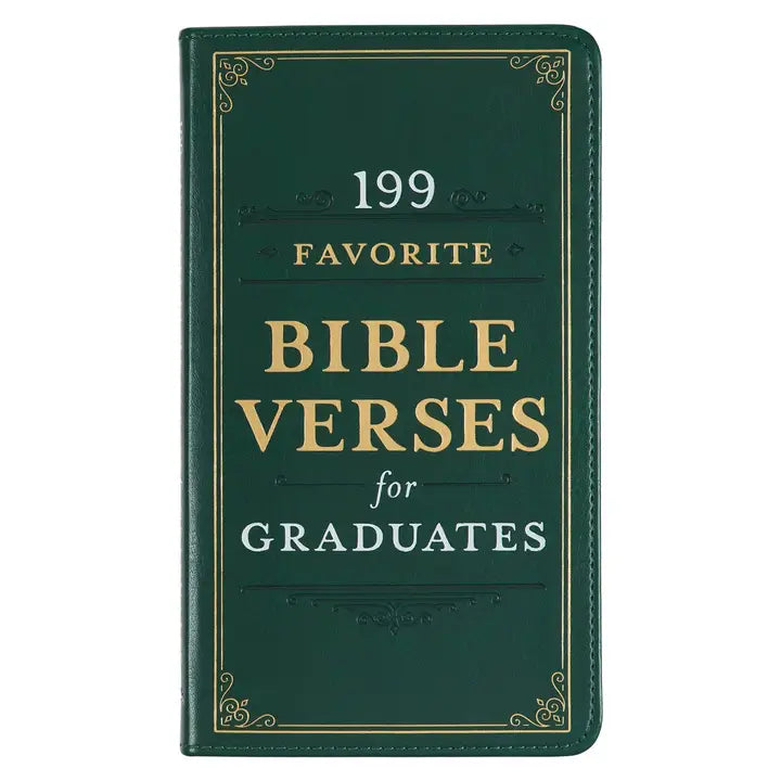 199 Favorite Bible Verses for Graduates (faux leather)