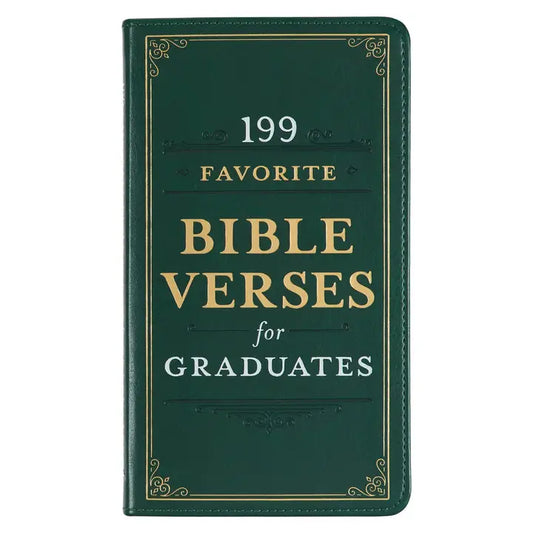 199 Favorite Bible Verses for Graduates (faux leather)