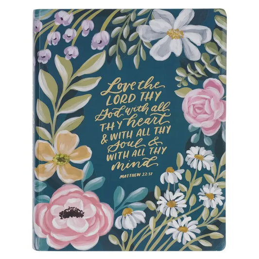 KJV LP note-taking bible (faux leather) Love The Lord  Matt 22:37