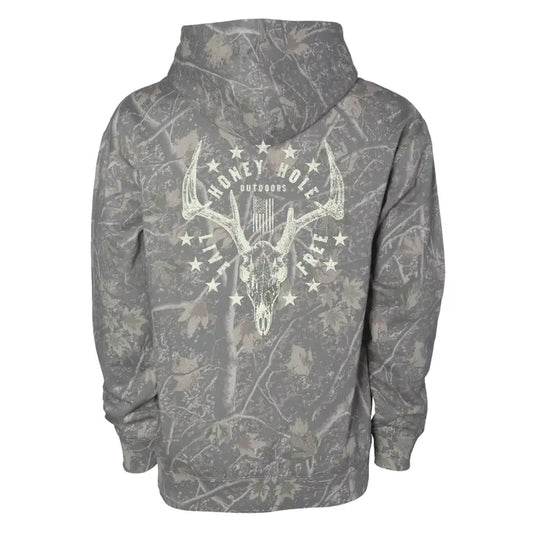 Honey Hole Fleece Hoodie- Live Free