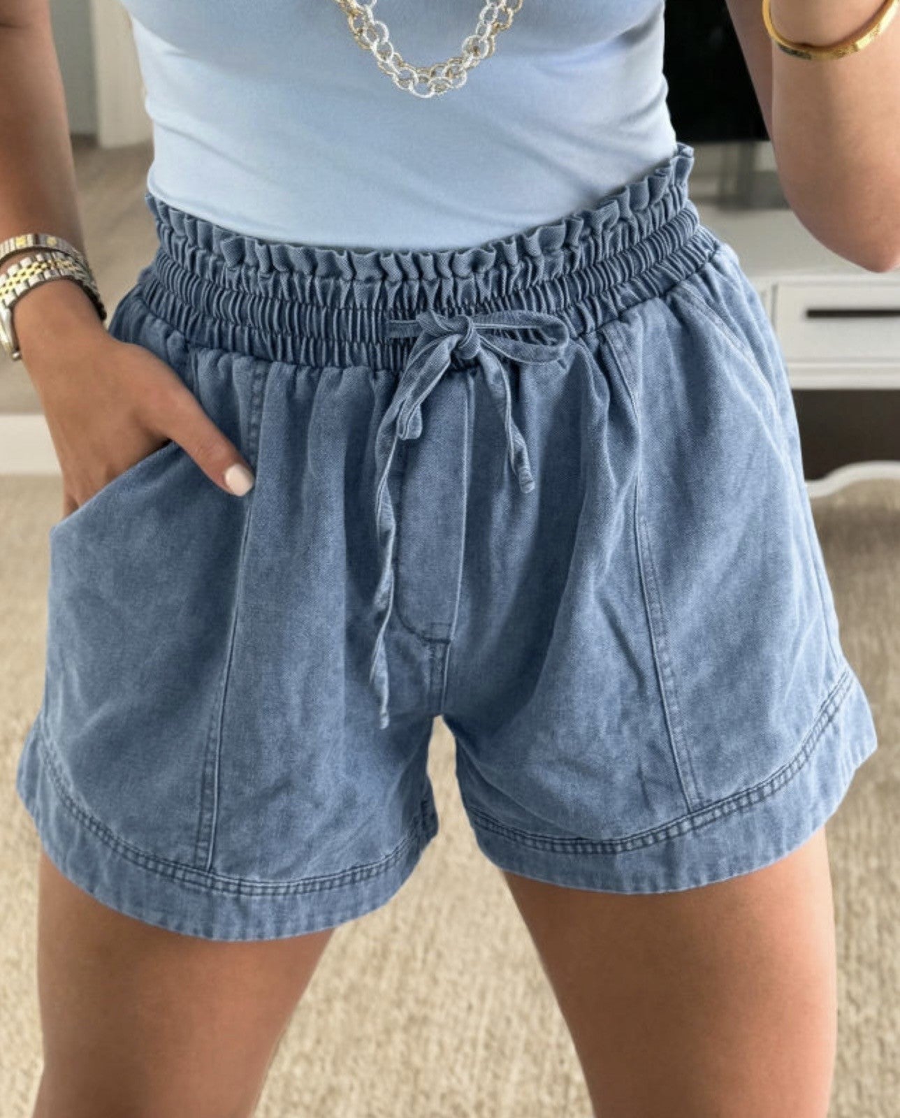 Shorty Blues Denim Shorts