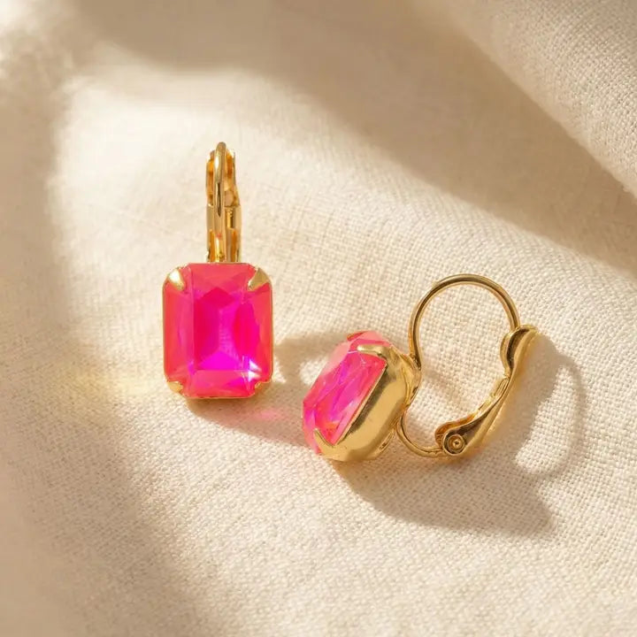 Sorrelli Octavia Dangle Earrings Pink