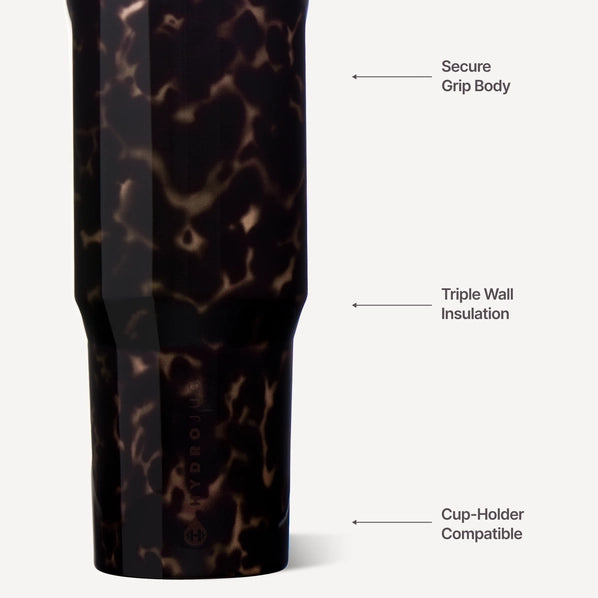 Hydrojug Mocha Tortoise 40oz Sports Water Bottle