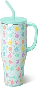 Easter Swig Mug in teal 30oz