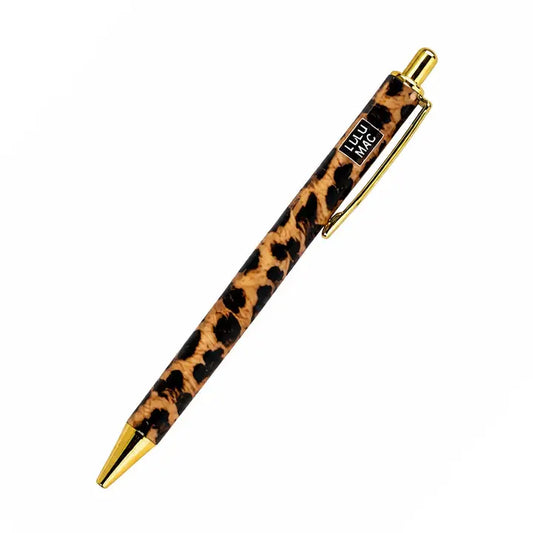 Lulu Mac Leopard Pen