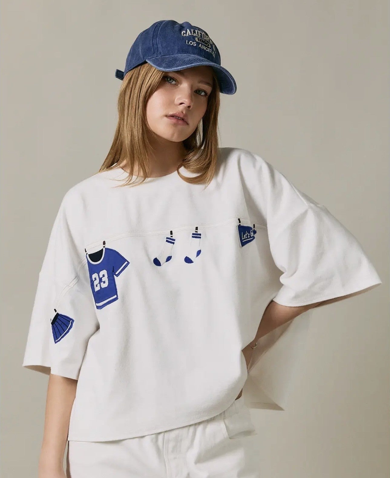 White and Royal Game shirt