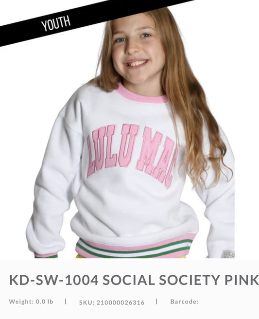 Lulu Mac Social Society Pink