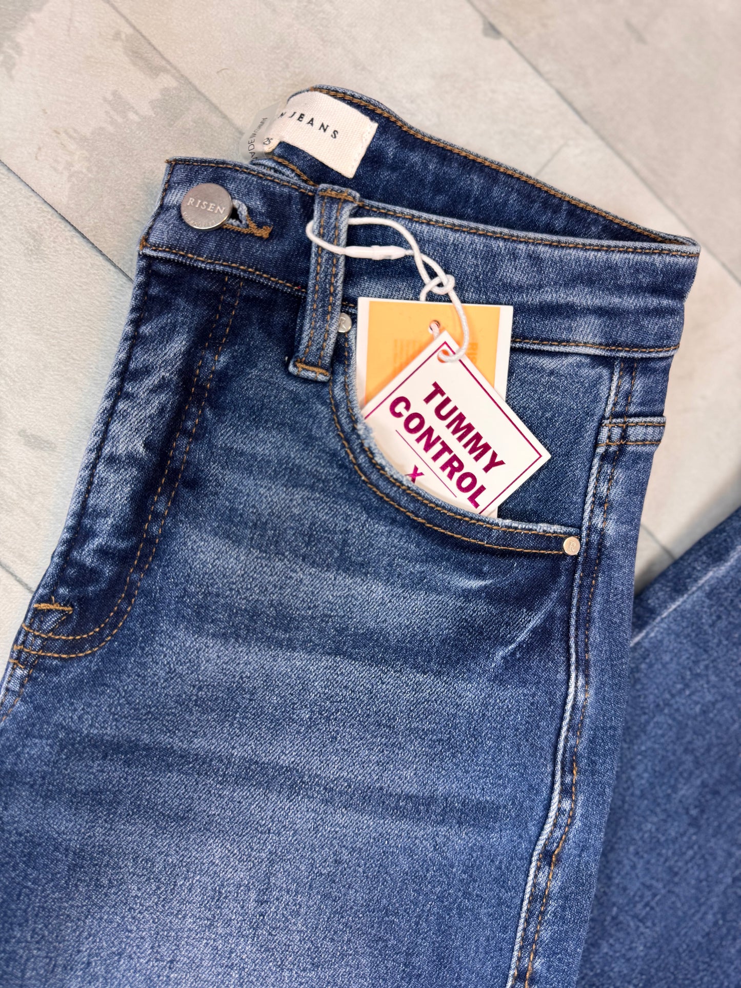 Risen Jeans high rise baggy