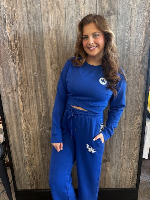 University of Kentucky Palisade Wide Leg Pants