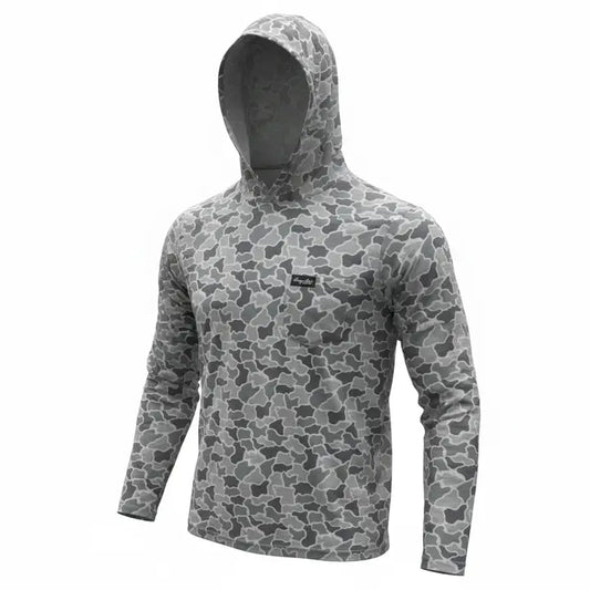 Honey Hole Drift Performance Hoodie- Hideaway Camo