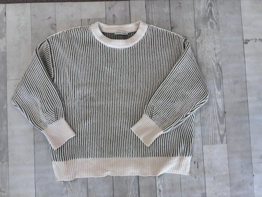 Zenana Light Olive Sweater