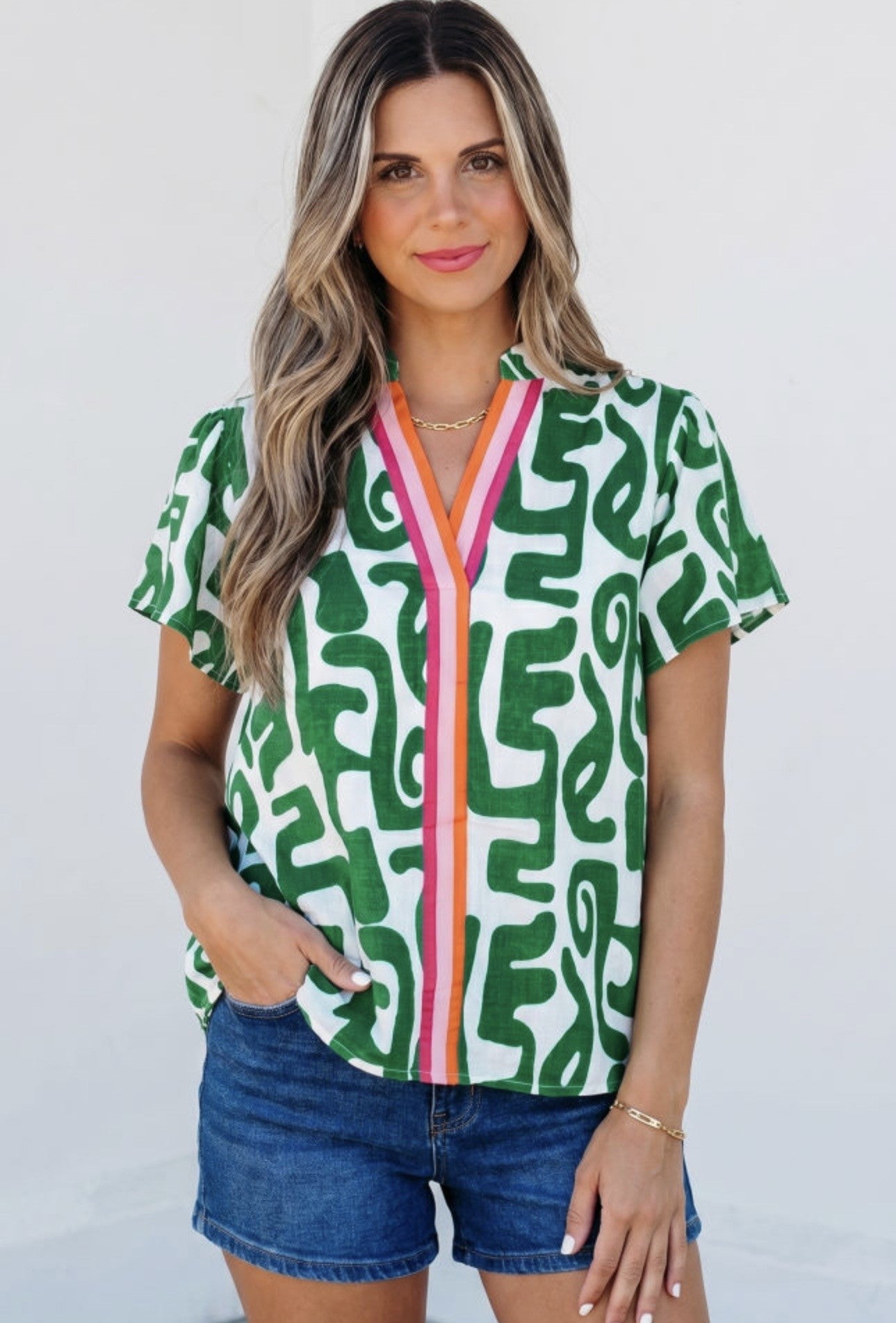 Tropical Twist Top