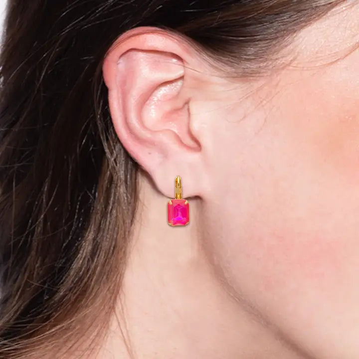Sorrelli Octavia Dangle Earrings Pink