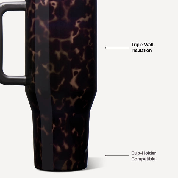 Hydrojug Mocha Tortoise 40 oz Traveler