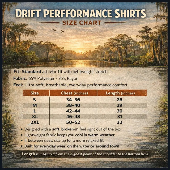 Honey Hole Drift Performance T-Shirt Hideaway