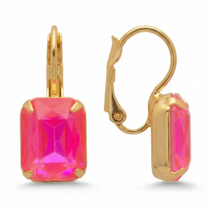 Sorrelli Octavia Dangle Earrings Pink