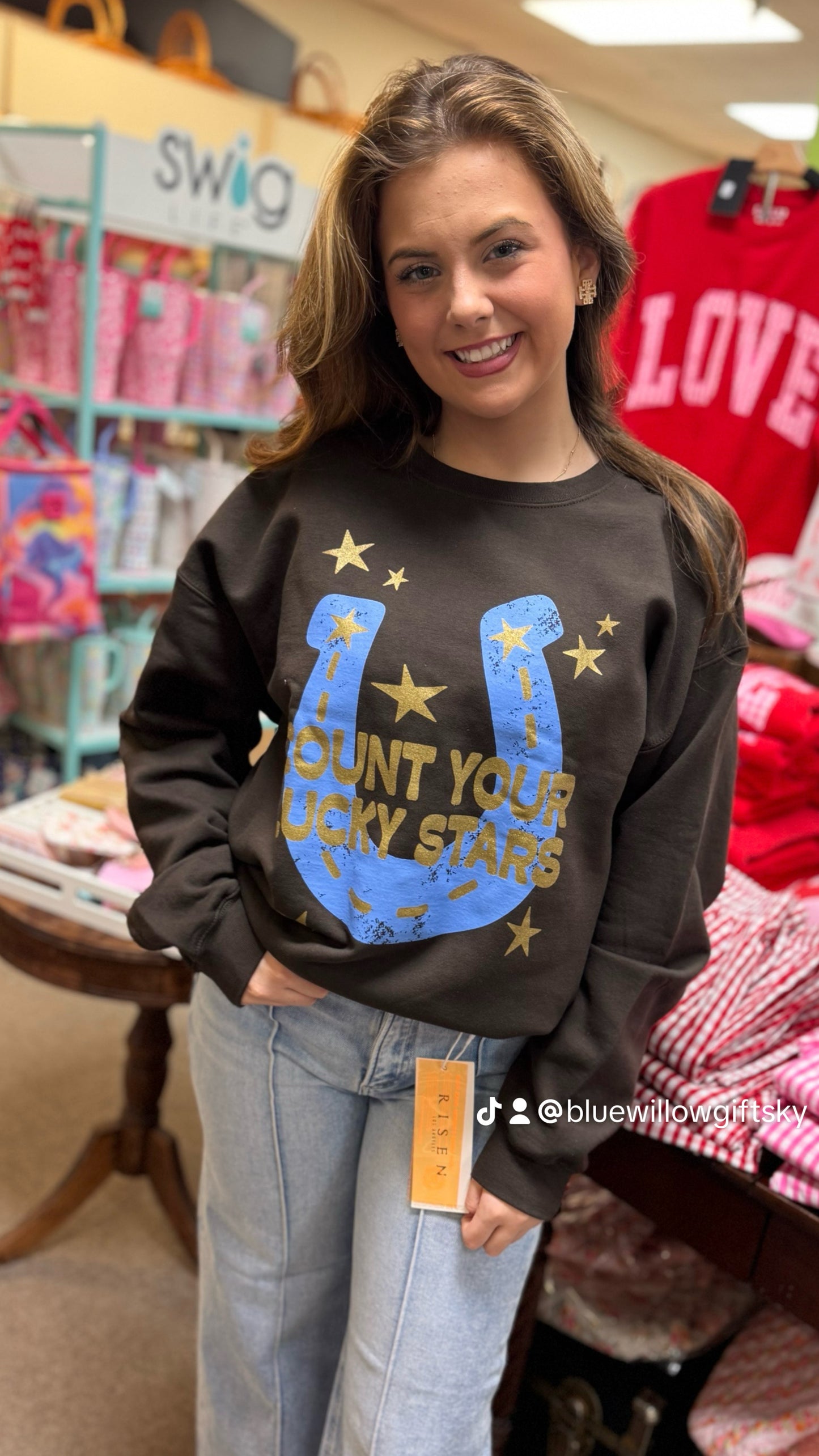 Count Your Lucky Stars sweatshirt