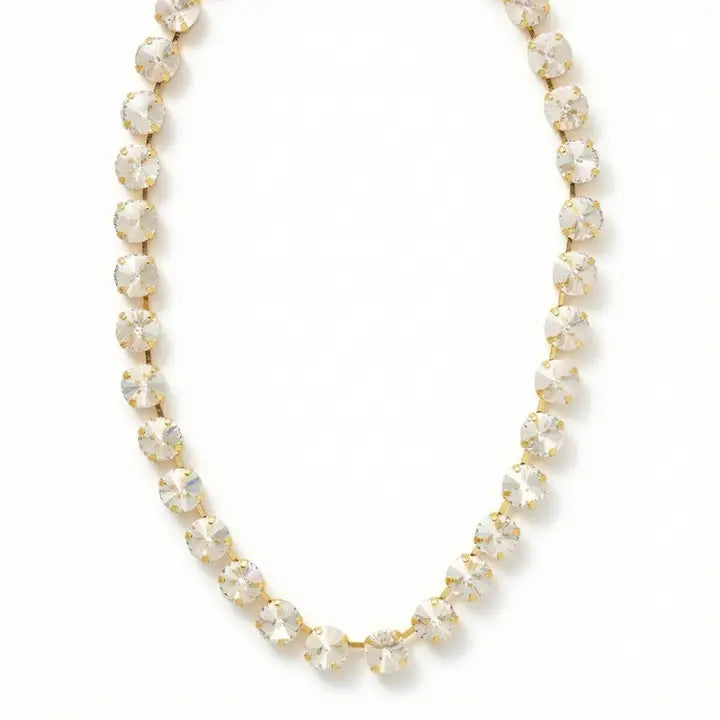 Sorrelli Mara Tennis Necklace Clear