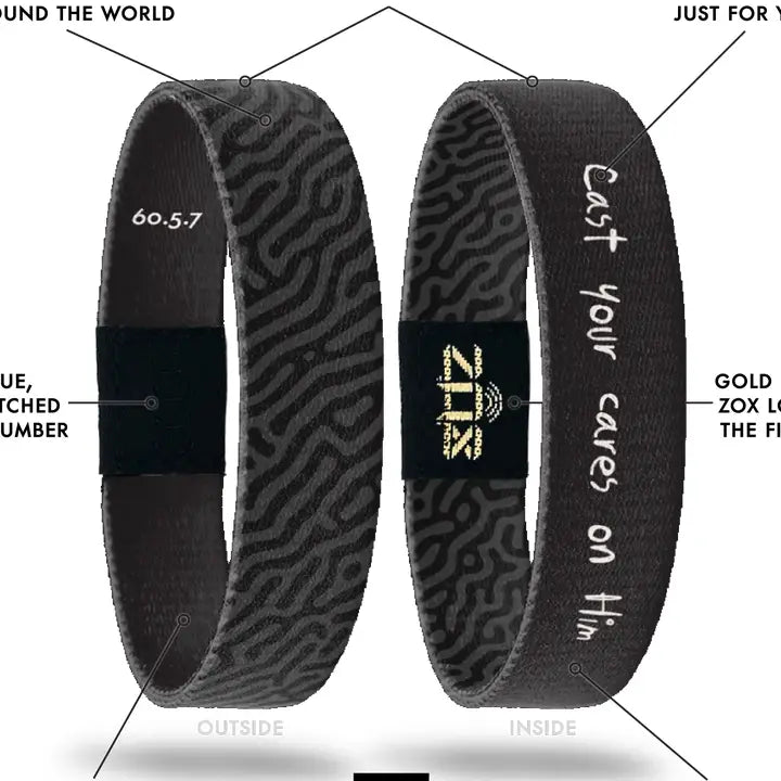 ZOX Cast Your Cares On Him Bracelet