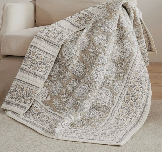 Adare Quilted Throw
