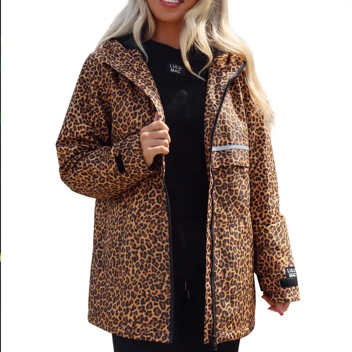 Lulu Mac Leopard Rain Jacket