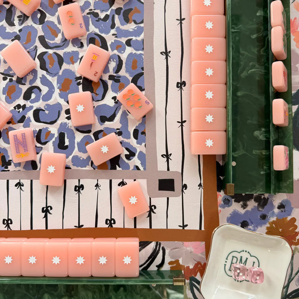 Britt Mills Quinn Leatherette Mahjong Mat