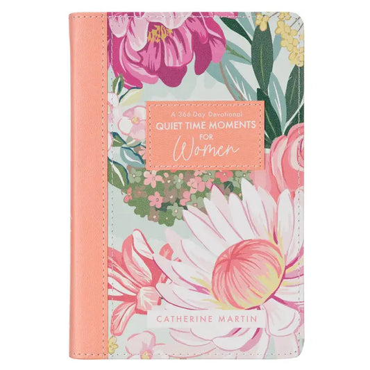 Devotional Quiet Time Moments for Women (faux leather)