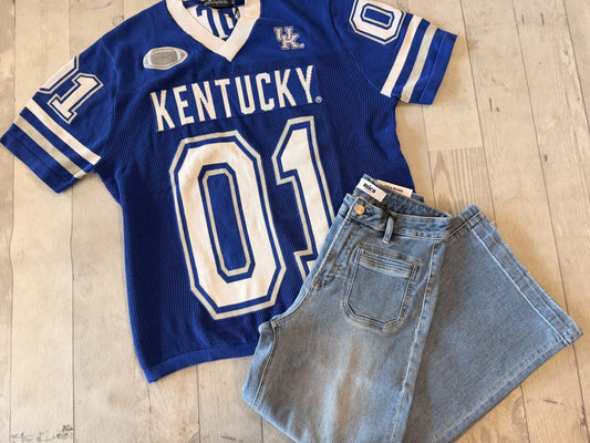 UK Sideline Royal Blue Sweater