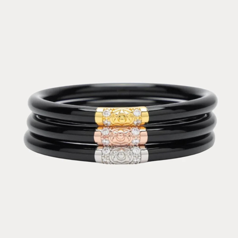 BuDhaGirl Black Bangles